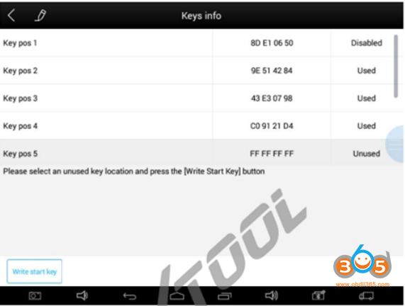 
			Program BMW EWS2 EWS3 EWS4 Key with Xtool X100 PAD2		