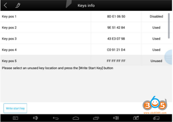 
			Program BMW EWS2 EWS3 EWS4 Key with Xtool X100 PAD2		