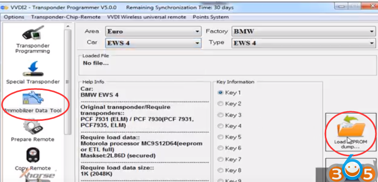 
			Program BMW X3 EWS4 Transponder with VVDI Prog & VVDI2		