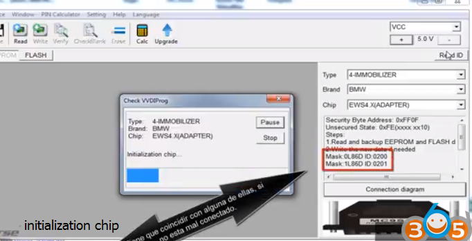 
			Program BMW X3 EWS4 Transponder with VVDI Prog & VVDI2		