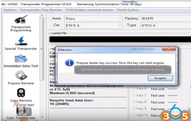 
			Program BMW X3 EWS4 Transponder with VVDI Prog & VVDI2		