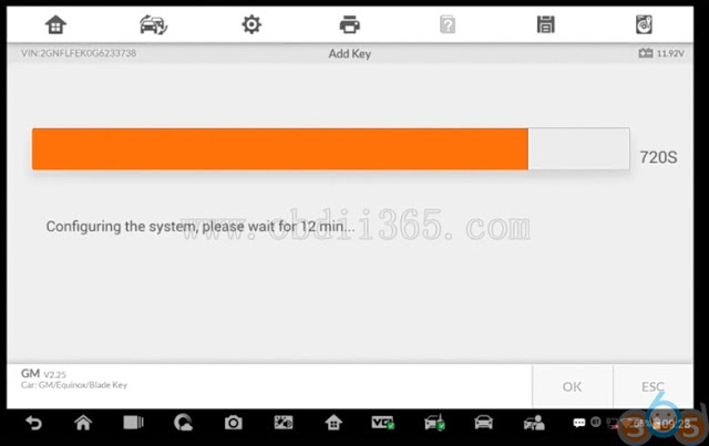 
			Program Chevrolet Equinox 2010 Blade Key with Auro OtoSys IM600		