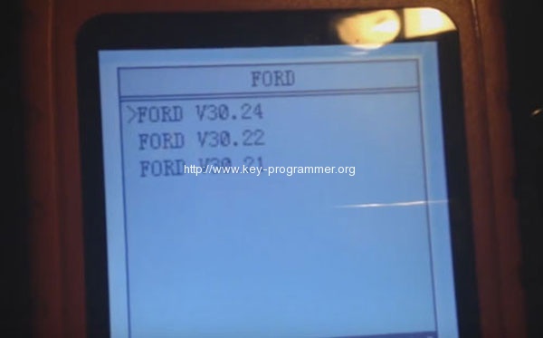 
			Program Ford Fiesta 2015 key with OBDSTAR X100 Pro		