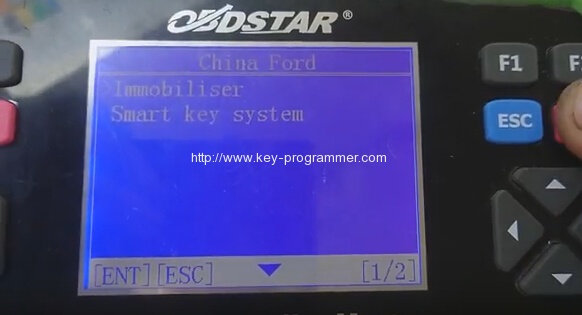 
			Program Ford Transit 2009 Key by OBDSTAR Key Master		