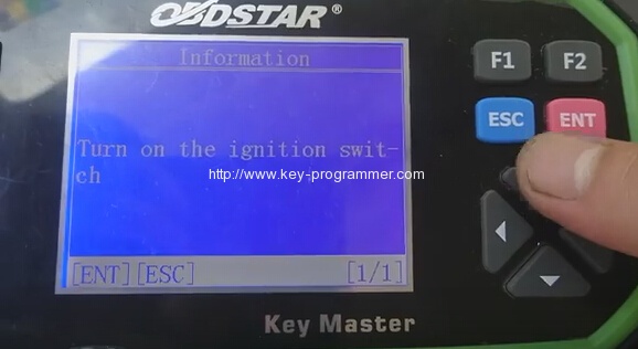 
			Program Ford Transit 2009 Key by OBDSTAR Key Master		