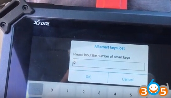 
			Program Honda Civic 2015 All Keys Lost with Xtool X100 Pad2		