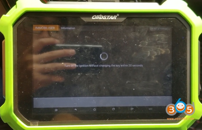 
			Program Honda Vezel 2015 All Keys Lost by OBDSTAR X300 DP PLUS		