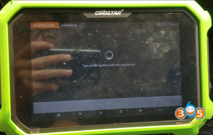 
			Program Honda Vezel 2015 All Keys Lost by OBDSTAR X300 DP PLUS		