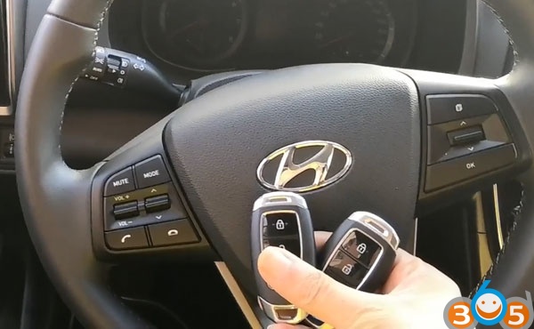 
			Program Hyundai Sonata 2018 8A Smart Key with OBDSTAR X300 DP Plus		