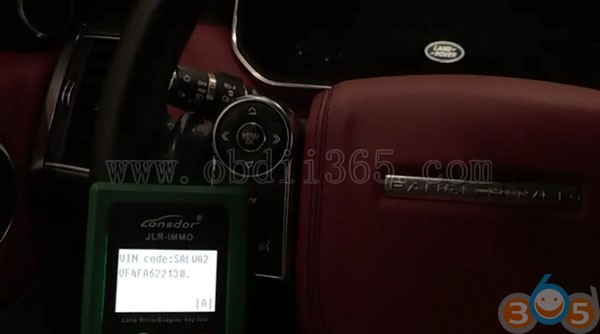 
			Program Land rover 2015- FK72 Smart Key with Lonsdor JLR-IMMO via OBD		