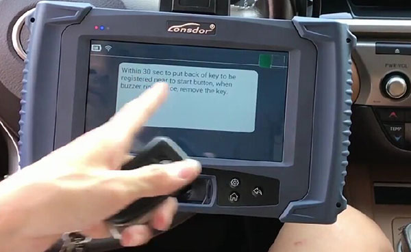 
			Program Lexus ES200 Smart Key All Keys Lost with Lonsdor K518ISE by OBD		