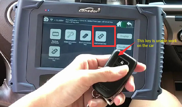 
			Program Lexus ES200 Smart Key All Keys Lost with Lonsdor K518ISE by OBD		