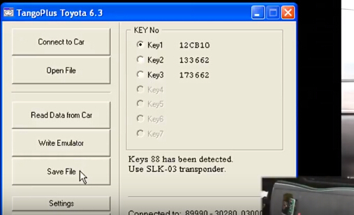 
			Program Lexus GS 450h All Smart Keys Lost with Tango Key Programmer		