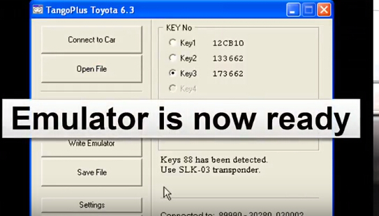 
			Program Lexus GS 450h All Smart Keys Lost with Tango Key Programmer		