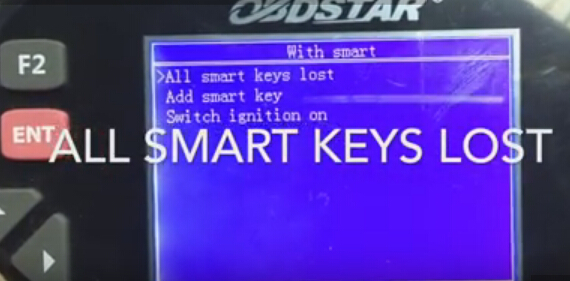 
			Program Mazda 3 2015 All Smart Keys Lost via OBDSTAR Key Master		