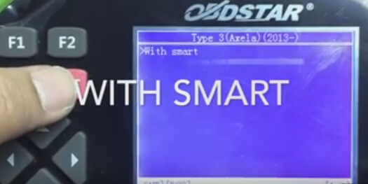 
			Program Mazda 3 2015 All Smart Keys Lost via OBDSTAR Key Master		