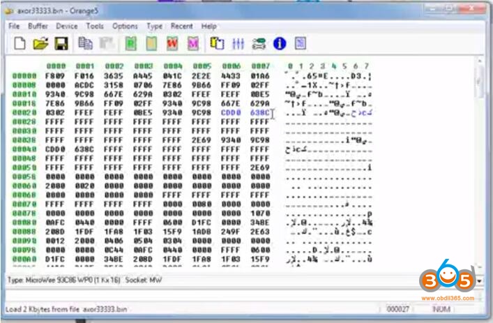 
			Program Mercedes AXOR Truck All Keys Lost with Orange5 and Tango		