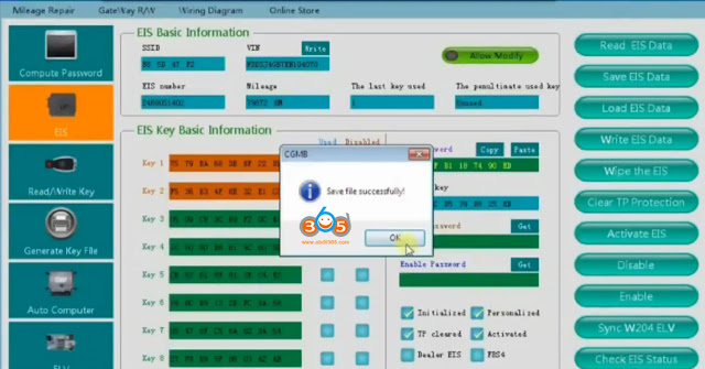 
			Program Mercedes EIS A246 All Keys Lost with CGDI MB and AC Adapter		