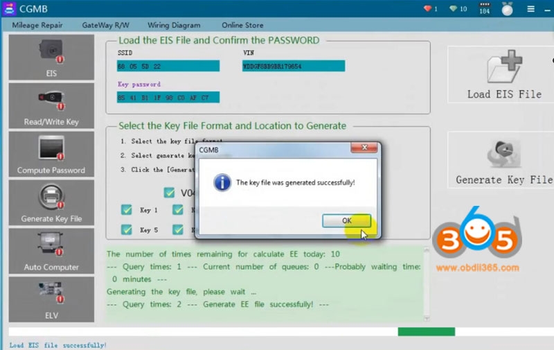 
			Program Mercedes W204 All Keys Lost with CGDI Prog MB		