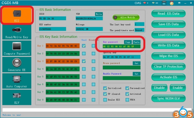 
			Program Mercedes W212 All Keys Lost with CGDI Prog MB		