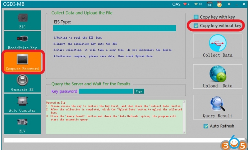 
			Program Mercedes W212 All Keys Lost with CGDI Prog MB		