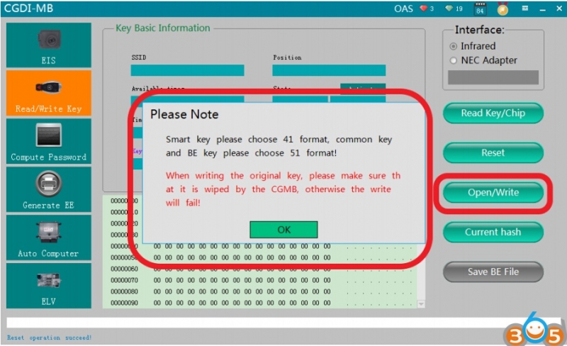 
			Program Mercedes W212 All Keys Lost with CGDI Prog MB		