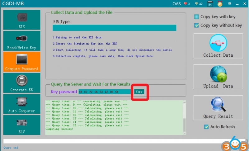 
			Program Mercedes W212 All Keys Lost with CGDI Prog MB		