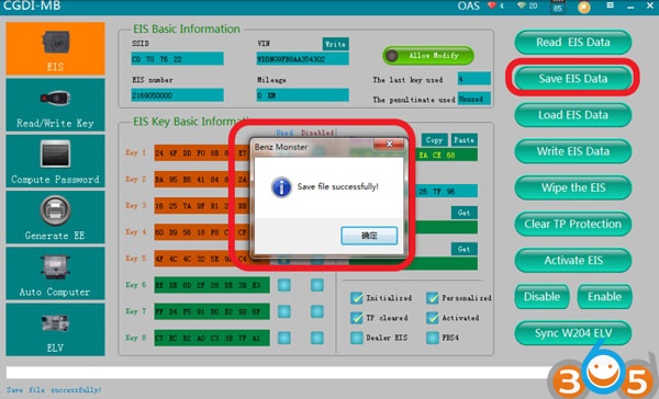 
			Program Mercedes W216 All Keys Lost with CGDI MB		