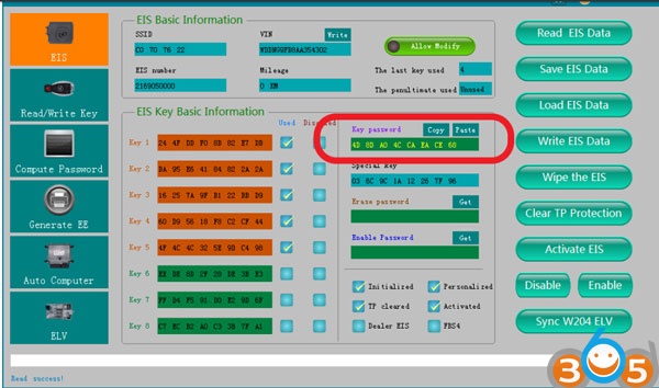 
			Program Mercedes W216 All Keys Lost with CGDI MB		