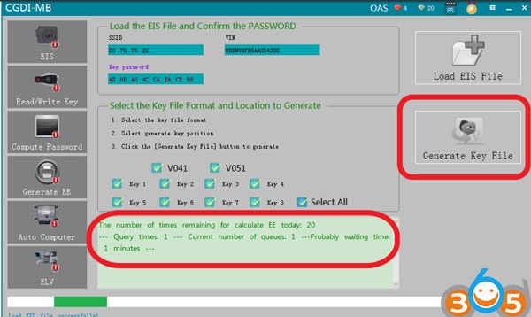 
			Program Mercedes W216 All Keys Lost with CGDI MB		