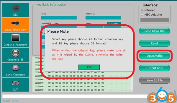 
			Program Mercedes W216 All Keys Lost with CGDI MB		