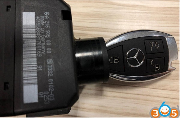 
			Program Mercedes W216 All Keys Lost with CGDI MB		