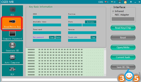 
			Program Mercedes W216 All Keys Lost with CGDI MB		