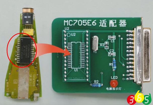 
			Program Mercedes W220 key with CKM100 Car Key Master		