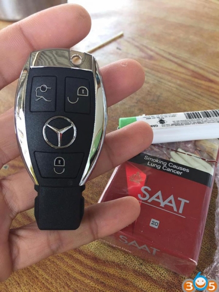 
			Program Mercedes W221 All Keys Lost with Diagspeed MB Key OBD2		