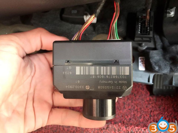 
			Program Mercedes W221 All Keys Lost with Diagspeed MB Key OBD2		