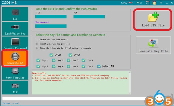 
			Program Mercedes W639 Key with CG Pro and CGDI MB		