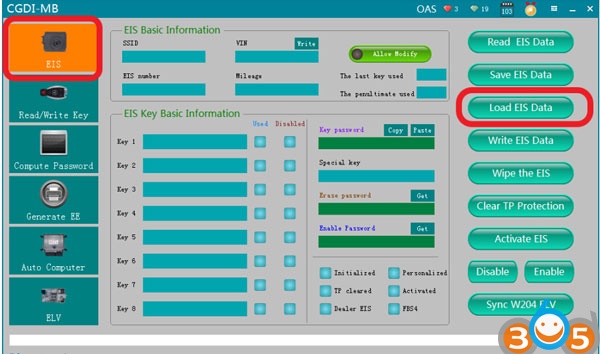 
			Program Mercedes W639 Key with CG Pro and CGDI MB		