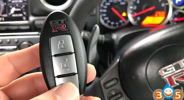 
			Program Nissan GTR 2010 Remote Key with OBDSTAR X300 DP		