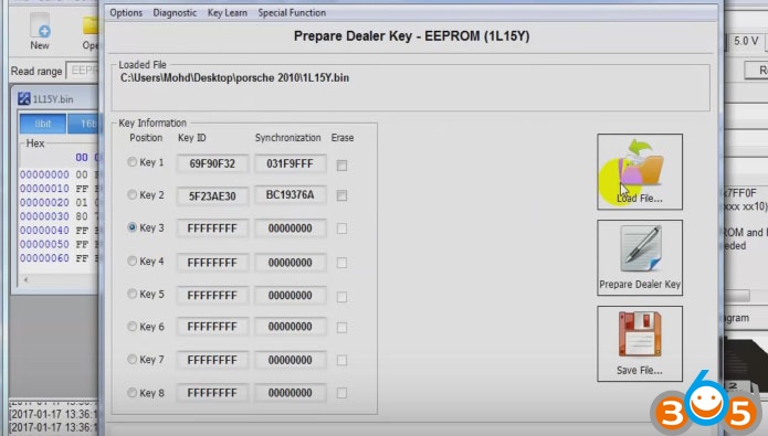 
			Program Paramera New Key via VVDI2 and VVDI Prog		