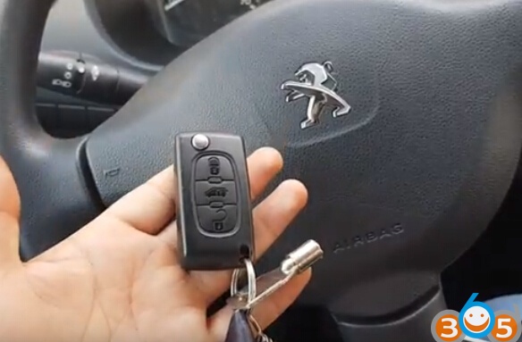 
			Program Peugeot Partner 2017 Remote Key with Mini KD900 and VVDI2		
