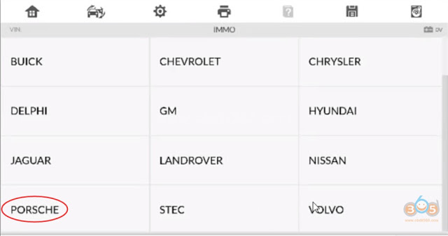 
			Program Porsche Macan 2015 Key with Autel IM608 via EEPROM		