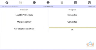 
			Program Porsche Macan 2015 Key with Autel IM608 via EEPROM		