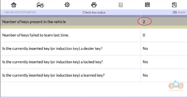 
			Program Porsche Macan 2015 Key with Autel IM608 via EEPROM		