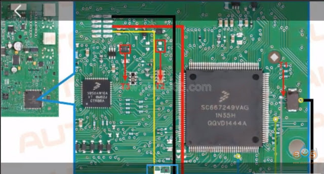 
			Program Porsche Macan 2015 Key with Autel IM608 via EEPROM		