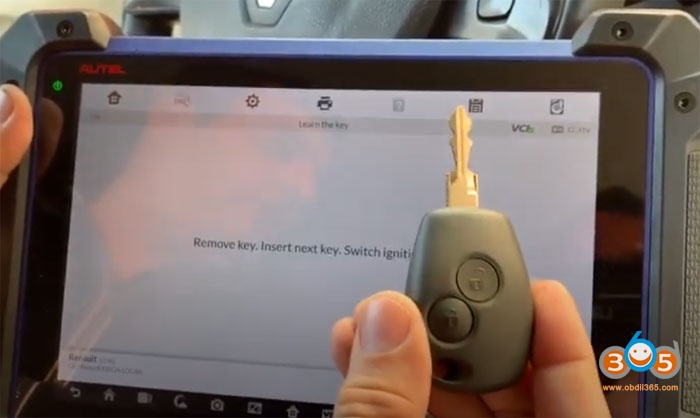 
			Program Renault Sendero 2018 Remote Key with Autel IM608		
