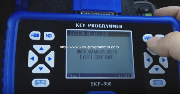 
			Program Smart Fortwo 451 Remote Key by SKP900		