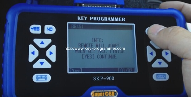 
			Program Smart Fortwo 451 Remote Key by SKP900		