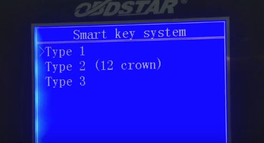 
			Program Toyota Estima Remote Key by OBDSTAR Key Master		