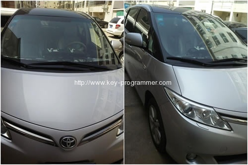 
			Program Toyota Previa 2010 smart key all keys lost		